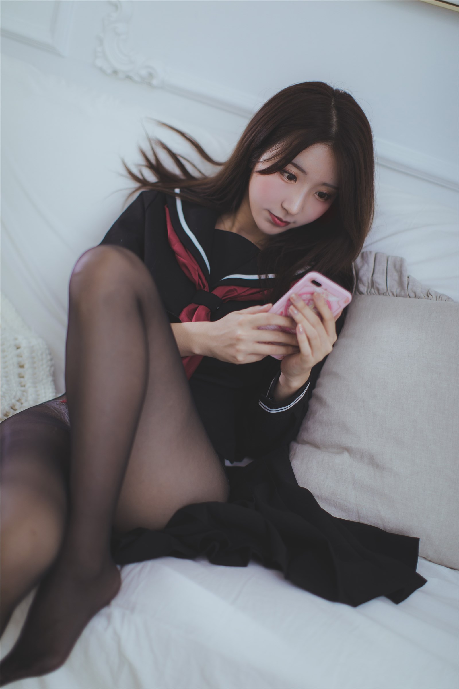 Heichuan - NO.013 Daily Photo True Love Edition - Black JK Uniform(50)